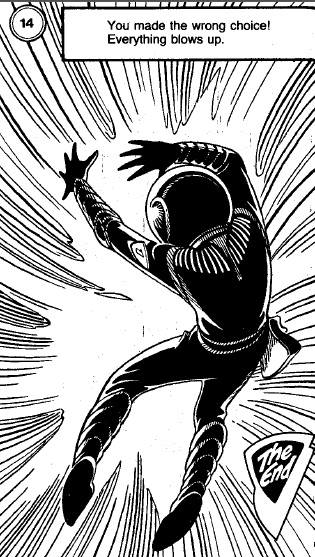 Illustration for article titled A Tumblr devoted solely to the violent deaths in choose-your-own-adventure novels